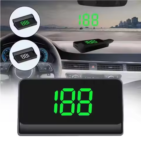 M2 Head Up Display GPS HUD Digital Speedometer Plug And Play Universal Cars Big Font KM/H Windshield