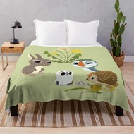 6680A9f Lovely Puffin Rock Together Throw And Blanket From Fluff 7Dc4f