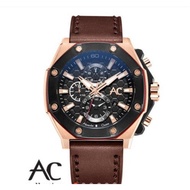 Alexandre Christie chronograph calendar men watches 9601MCLBRBA