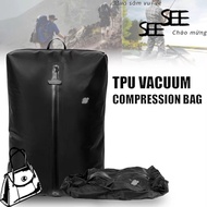 SINSIN Vacuum Bags for Travel, Waterproof 44L Vacuum Compression Bag, Professional Reusable Space Sa