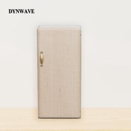 [Dynwave2] Dollhouse Mini Refrigerator 1:12 Mini Fridge for DIY Scene Kitchen Decor
