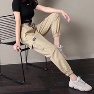 Overalls Female Korean Student Casual Loose High Waist Spring Autumn New All-Match Ankle-Length Hare