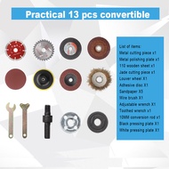13 pcs set 4 inch cutting disc mata grinder disc polishing angle grinder accessories and for electri