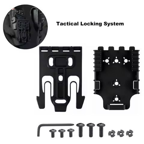 Tactical Locking System QLS 19 22 Kit Pistol Holster Belt Adapter Gun Quick Receiver&Fork Hunting Sh