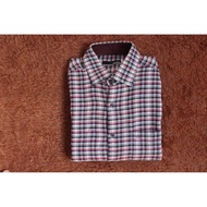 KEMEJA "HerrBON" long-sleeved flannel shirt, high quality, thick, not easy to wrinkle, Size M, chest