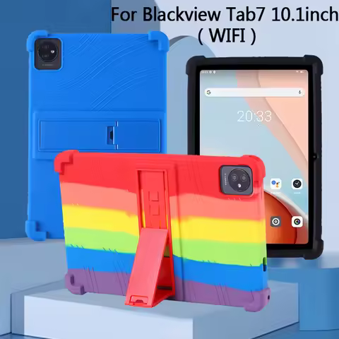 For Blackview Tab 7 Wifi Tablet Pad 10.1 Inch Shockproof Case Blackview Tab7 Wifi Tablet Soft Silico