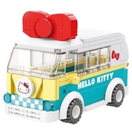 QMAN KEEPPLEY Hello Kitty 小巴造型積木 | QMAN Keeppley Hello Kitty Mini Bus #KT-K20806
