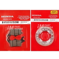 06455-KWB-601 43125-KPH-903 Brake Pads Front Rear Blade Revo 110 Supra