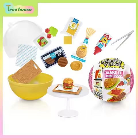 MGA Miniverse Miniverse Make It Mini Food Diner Series 3 Blind Box DIY Ingredients Kitchen Customize