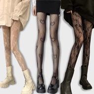Stocking Gothic Tights Women Leggings Lolita Hollowed Out Mesh Stockings Japanese Bottomed Lace Pant