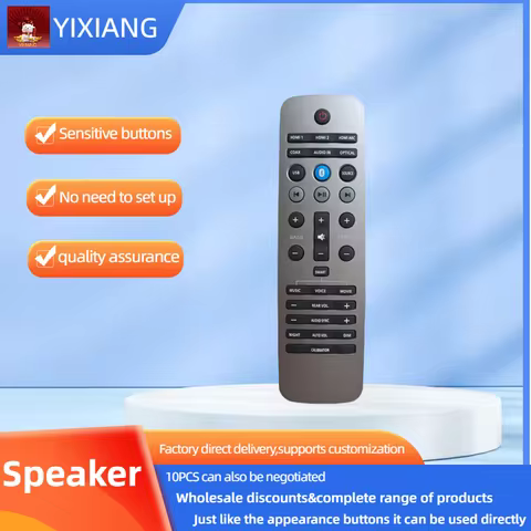 Remote Control Replacement For Philips B5 Fidelio series e6e5 B8/93 E6 / 93 Soundbar Speaker System