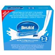 Bonakid Stage 3 Powdered Milk Drink For Children 1 To 3 Years Old Bag In Box Plain 1.2kg