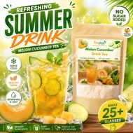Melon Cucumber Drink Tea Powder – Detox Drink for Hydration & Reduce Bloating