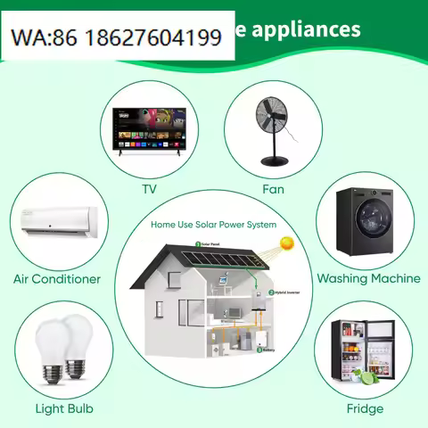 10Kw 15Kw Off Grid Photovoltaic Solar Panel Power System Home Solar Energy Storage System Hybrid 5Kw