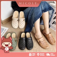 Ready Stock MICOLE S203 Casual Sandal Women’s Sandals Kasut Wanita Murah Shoe Girl Flat Shoes Travel