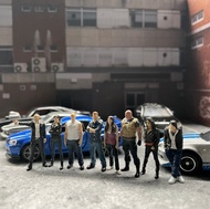 Classic 1:64 Scale Model Fast And Furious 9 People Cast Alloy Car Simulation Static Figures Diorama Miniature Scene Collection