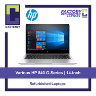 [Various 14-inch HP EliteBook Refurbished] 840 G1 / G2 / G3 / G5 / G6 / G7 / G8 / Windows 10 Pro / 90 Days Warranty