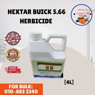 Hextar Buick 5.66 Herbicide/ Glyphosate Isopropylammonium 5.66 %/ Racun Rumput Rumpai/ Rumput Kerbau