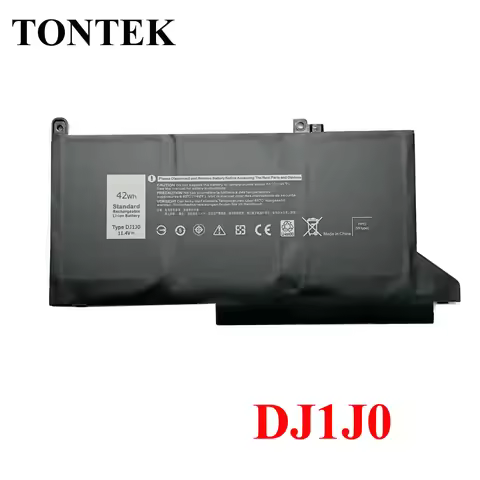 DJ1J0 DJ1JO PGFX4 ONFOH Laptop Battery For Dell Latitude 12 7000 7280 7380 7480 Tablet PC