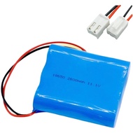 11.1v 2600mah 3s1p 18650 Rechargeable Lithium Ion Battery, with Ntc PCB and Connector VH 3.96,Suitab