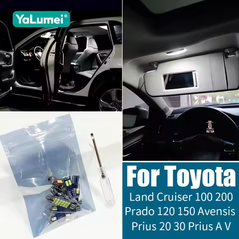 For Toyota Land Cruiser 100 200 LC200 Prado 120 150 FJ Cruiser Avensis T25 T27 Prius 20 30 Prius A V