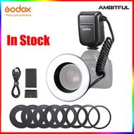 Godox MF-R76 RING76 5000K Macro LED Ring Light Speedlite Flash Light for Sony Canon Nikon Camera 5D 6D 7D 60D 70D 80D D850 A7MIV