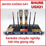 Micro karaoke không dây Shure UGX 23- UGX23 hát karaoke chuyên nghiệp