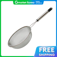 Stainless Steel Skimmer Fine Mesh Sesame Seed Strainer Handle Mesh Strainer Anchovy Strainer