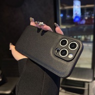 iphone 17 casing iphone 17 pro case casing iphone 17 Suitable for Apple 16 Lychee Leather Texture Ph