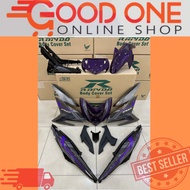 Rapido Cover Set Assembly Y15ZR V1 V2 Exciter RC 150 (1) Yellow Purple (Sticker Tanam)