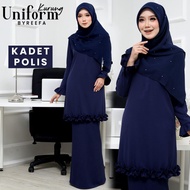 KURUNG UNIFORM KADET POLIS,PBSM,PUTERI ISLAM,KRS,PENGAKAP,PANDU PUTERI,ST JOHN