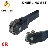 Knurling 6 mm Roda Mata Kartel 6mm Miring Pembuat Besi Tidak Licin