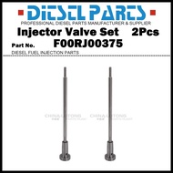 2Pcs Common Rail Fuel Injector Control Valve F00RJ00375 FOORJ00375 for Mitsubishi Fuso Trucks Buses 