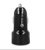 汽車通用快速充電器 30W Qualcomm QuickCharge 3.0 2 x USB  bbsckp Car Universal Express Charger 30W Qualcomm Qu