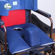 [In Stock] Wheelchairs Seat Cushion Chair Pad Anti Decubitus Transfer with Washable Cover Breathable Prevent Forward Sliding for Patients
