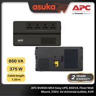 APC BV650I-MSX / BV800I-MSX / BV1000I-MSX EASY UPS BV 1000VA, AVR, Universal Outlet, 230V