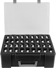 TPCY Miniature Storage Sturdy Carrying Figure Case -108 Slot Figurine Minature Carrying Case,Compati
