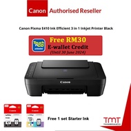 Canon Pixma E410 Ink Efficient 3 in 1 Inkjet Printer | (Print/Scan/Copy) | 3Y Onsite Warranty