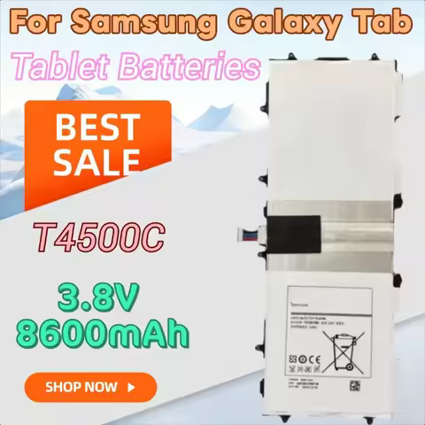 100% New High Capacity 3.8V 8600mAh Tablet Battery T4500E T4500C for Samsung Galaxy Tab 3 10.1 GT P5