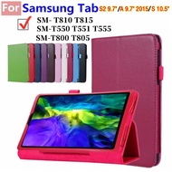For Samsung GALAXY Tab S2 9.7 T810 T815 Tab A 9.7 2015 T550 T551 T555 Tab S 10.5 T800 T805 Magnetic 