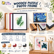 [Ready Stock][Wooden Frame]HIGH QUALITY WOODEN PUZZLE FRAME PHOTO FRAME, FRAME1000PCS PUZZLE 75x50,7