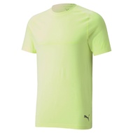 Puma Mens Energy Seamless Training Tee Tshirt (Fizzy Yellow Heather) 51731923