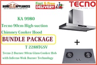TECNO HOOD AND HOB FOR BUNDLE PACKAGE ( KA 9980 &amp; T 2288TGSV ) / FREE EXPRESS DELIVERY