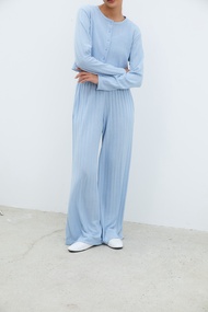 picht - Loom pants  ขายาวไหมพรม เอวยางยืด (The Knit Collection)