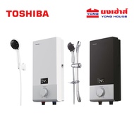 TOSHIBA เครื่องทำน้ำอุ่น รุ่น DSK38ES5KW DSK38ES5KB กำลังไฟ 3800 w / 4500 วัตต์ โตชิบา DSK45ES5KW DS