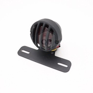 Motorcycle Brake Light Grill Bobber Chopper Cafe Racer Tracker