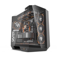 DARKFLASH ARCEE DY470 Dual Chamber ATX Casing (Black / White)