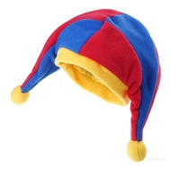 Crazy Halloween Jester Costumes Clown Courts Jester Hat Clown Hat Mardi Gras Jester Hat
