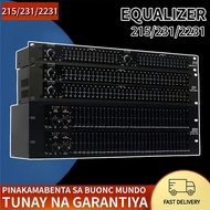 2231 Dual Channel 2231 Audio Equalizer 31 Band Graphic Equalizer DJ Sound System Equipment