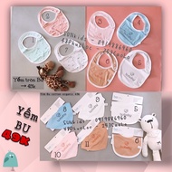 Triangle bib / Round bib Bu cotton organic